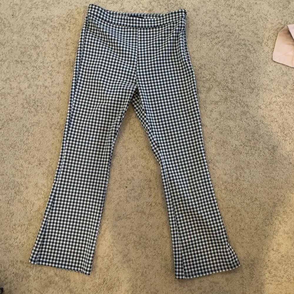 Forever 21 Monochrome Checkered Trousers - Picture 1 of 7